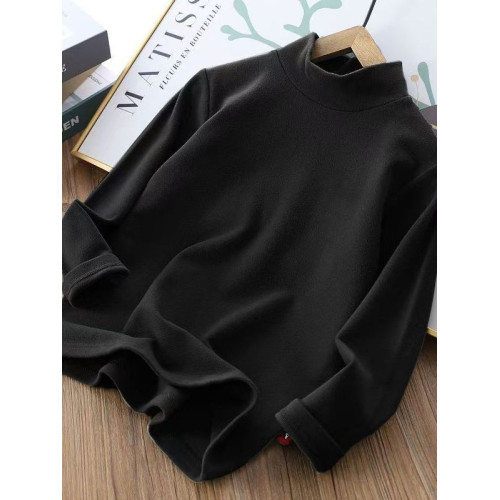 2025秋冬保暖內搭打底衫德絨半高領上衣雙面絨男士長袖男青年T恤 2025秋冬保暖內搭打底衫德絨半高領上衣雙面絨男士長袖男青年T恤