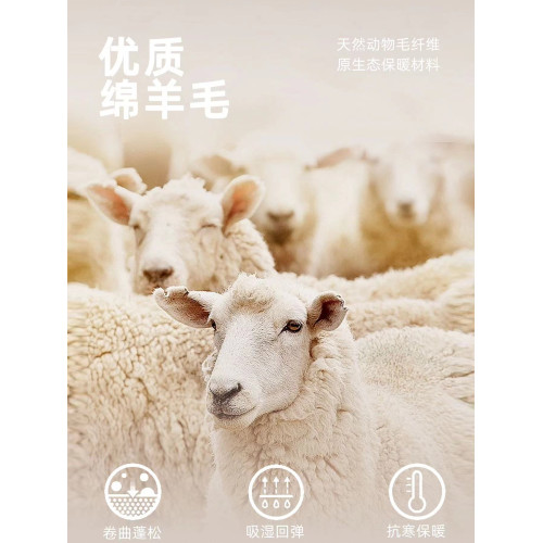 GUGR【自髮熱】半高領羊毛衫男士冬季修身內搭保暖打底衫針織毛衣