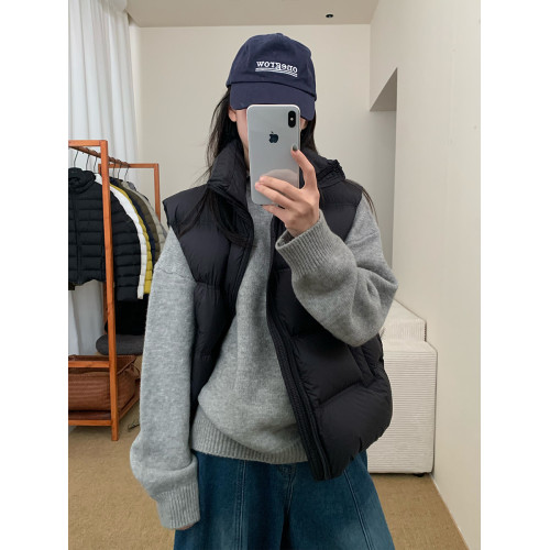 時尚學院風polo半拉鍊毛衣2025秋季新款韓版百搭寬鬆顯瘦針織衫女