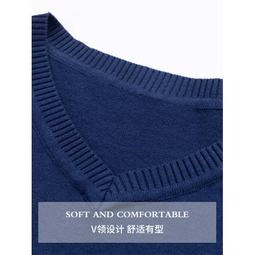 羅矇針織衫男士秋季新款青年商務休閒百搭長袖V領套頭毛衣打底衫 羅矇針織衫男士秋季新款青年商務休閒百搭長袖V領套頭毛衣打底衫