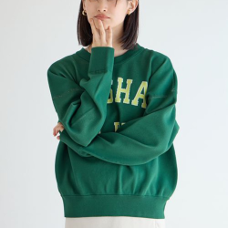 L 特價清   秋冬款 字母套頭寬松針織長袖毛衣女