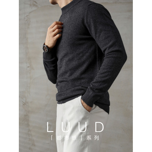 LUUD 半高領打底衫男秋冬保暖高級商務針織衫修身毛線衣中領內搭 LUUD 半高領打底衫男秋冬保暖高級商務針織衫修身毛線衣中領內搭