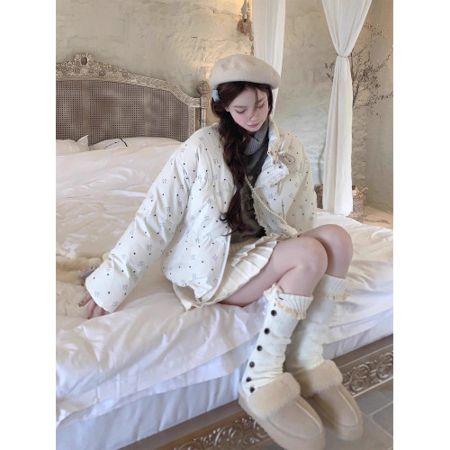 短款粉色蝴蝶結羽絨服女2025冬甜妹加厚立領棉服麵包服白鴨絨外套 短款粉色蝴蝶結羽絨服女2025冬甜妹加厚立領棉服麵包服白鴨絨外套