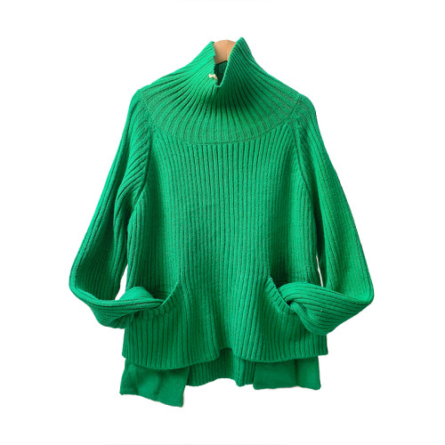 高貨品牌~輕奢~超質感~厚實羊毛衫~時髦大牌感寬松高領毛衣女秋冬 高貨品牌~輕奢~超質感~厚實羊毛衫~時髦大牌感寬松高領毛衣女秋冬