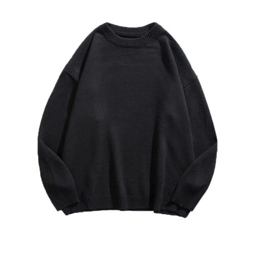 毛衣男女秋冬季寬松慵懶風高級感日系復古加厚內搭打底針織衫潮牌