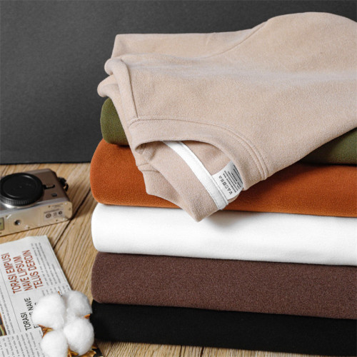 秋冬季圓領打底衫男士保暖內衣雙面德絨長袖t恤上衣服情侶裝秋衣 秋冬季圓領打底衫男士保暖內衣雙面德絨長袖t恤上衣服情侶裝秋衣