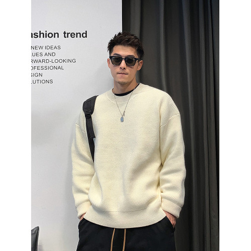 徐太浪軟軟糯糯毛衣男高級感慵懶風日系針織衫秋冬內搭打底毛線衣 徐太浪軟軟糯糯毛衣男高級感慵懶風日系針織衫秋冬內搭打底毛線衣