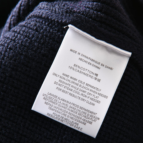 滿滿高級感!85棉+15羊絨!男裝秋冬休閒翻領純色針織衫毛衣 滿滿高級感!85棉+15羊絨!男裝秋冬休閒翻領純色針織衫毛衣