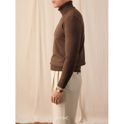 【限時特價】高領毛衣男秋冬季保暖長袖打底衫套頭修身純色針織衫 【限時特價】高領毛衣男秋冬季保暖長袖打底衫套頭修身純色針織衫