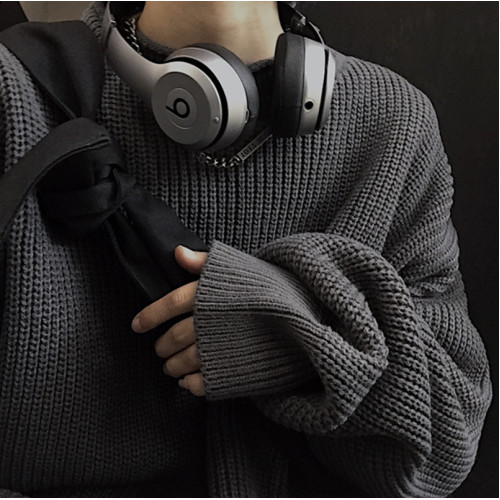 毛衣男寬松慵懶2022秋冬季加厚針織衫韓版潮流ins港風個性毛線衣