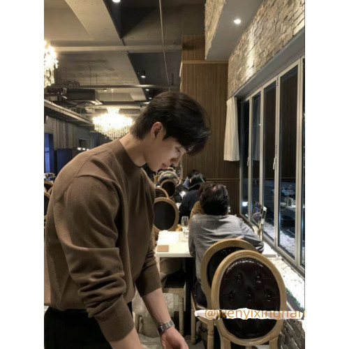 秋冬半高領毛衣男INS韓國簡約休閒中領針織衫韓系內搭保暖打底衫