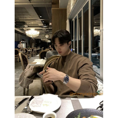 秋冬半高領毛衣男INS韓國簡約休閒中領針織衫韓系內搭保暖打底衫