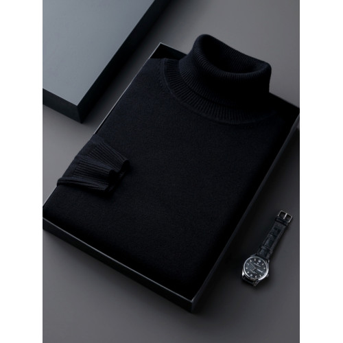 2025冬季新款高領加厚毛衫男款針織打底毛衣秋冬款男士保暖絨衫男 2025冬季新款高領加厚毛衫男款針織打底毛衣秋冬款男士保暖絨衫男