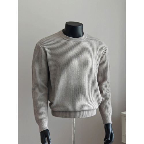 老錢風黑色毛衣男秋冬高級感cleanfit圓領寬松慵懶內搭打底針織衫