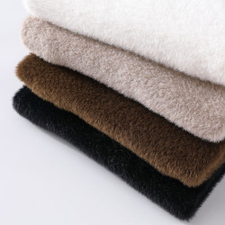 秋冬季青少年男裝水貂絨毛衣學生V領針織打底衫加厚保暖羊絨衫潮