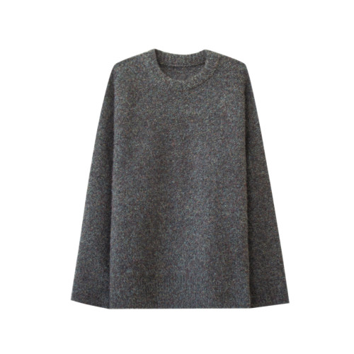 ZPZ韓國寬松圓領針織羊毛衫男秋冬季上衣潮牌INS加厚長袖套頭毛衣 ZPZ韓國寬松圓領針織羊毛衫男秋冬季上衣潮牌INS加厚長袖套頭毛衣