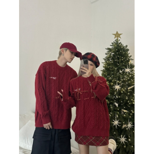 情侶裝秋冬季2025新款超火寬松毛衣男女高級感慵懶風針織衫外套潮 情侶裝秋冬季2025新款超火寬松毛衣男女高級感慵懶風針織衫外套潮