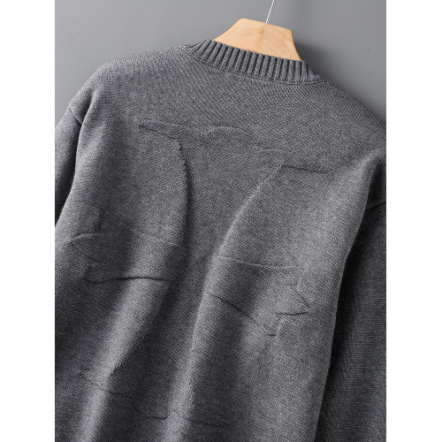 SWEECOE氣質高支TB皮標 網紅ins潮牌寬松毛衣男士秋冬時尚慵懶風 SWEECOE氣質高支TB皮標 網紅ins潮牌寬松毛衣男士秋冬時尚慵懶風