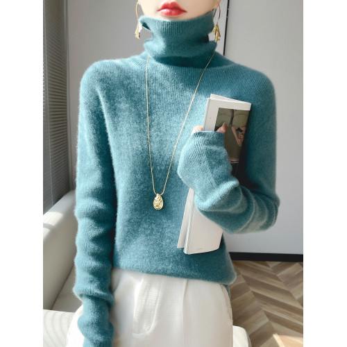 超高級!秋冬美啦德內搭高領毛衣女修身針織衫堆堆領配大衣打底衫 超高級!秋冬美啦德內搭高領毛衣女修身針織衫堆堆領配大衣打底衫