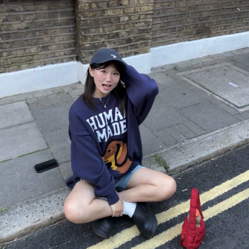 HumanMade臘腸狗針織衫寬松日系林俊傑JJ同款動物毛衣潮男女上衣 HumanMade臘腸狗針織衫寬松日系林俊傑JJ同款動物毛衣潮男女上衣