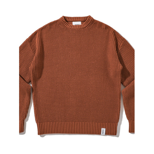 日系復古毛衣男潮流寬松大碼秋冬季純色加厚針織衫內搭胖子外套潮 日系復古毛衣男潮流寬松大碼秋冬季純色加厚針織衫內搭胖子外套潮