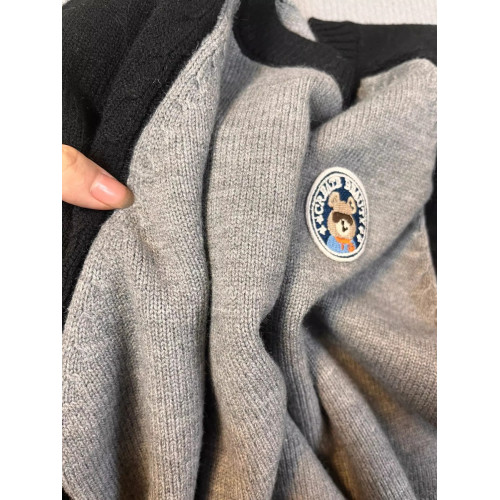 撞色軟糯套頭毛衣女秋冬慵懶寬松韓系chic別致內搭打底針織衫上衣