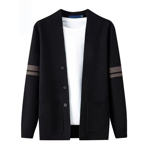 早秋針織開衫男春季2025新款潮流青年羊毛外穿毛衣男士休閒外套潮 早秋針織開衫男春季2025新款潮流青年羊毛外穿毛衣男士休閒外套潮