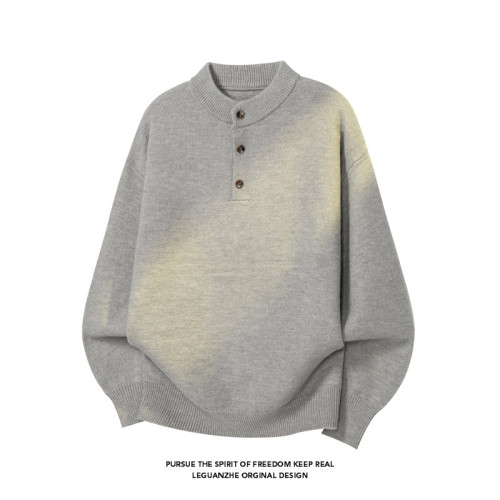 NewDecay官網新款時尚百搭亨利領毛衣品牌品質針織衫外套青年打底 NewDecay官網新款時尚百搭亨利領毛衣品牌品質針織衫外套青年打底