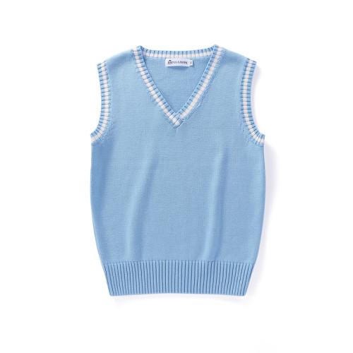 130CM起馬甲背心DK無袖學院風針織班服校服情侶潮流坎肩毛衣 130CM起馬甲背心DK無袖學院風針織班服校服情侶潮流坎肩毛衣