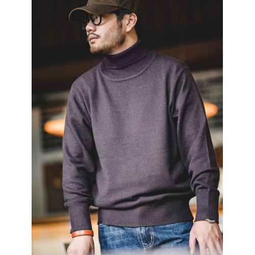 馬登工裝美式休閒純色小高領毛衣保暖翻領基礎打底針織衫男士秋 馬登工裝美式休閒純色小高領毛衣保暖翻領基礎打底針織衫男士秋