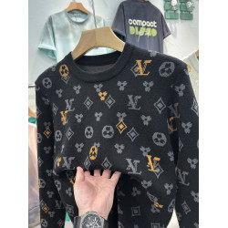 男士毛衣秋冬季加厚美式休閒線衣輕奢高級品牌針織衫痞帥上衣服裝