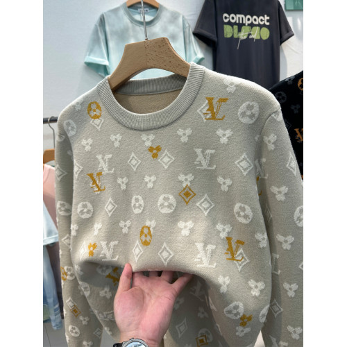 男士毛衣秋冬季加厚美式休閒線衣輕奢高級品牌針織衫痞帥上衣服裝 男士毛衣秋冬季加厚美式休閒線衣輕奢高級品牌針織衫痞帥上衣服裝