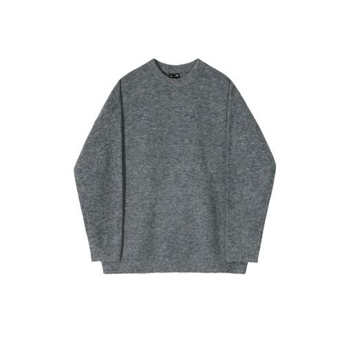 MRCYC馬海毛針織衫男士秋季韓系潮流慵懶風套頭毛衣寬松圓領上衣 MRCYC馬海毛針織衫男士秋季韓系潮流慵懶風套頭毛衣寬松圓領上衣