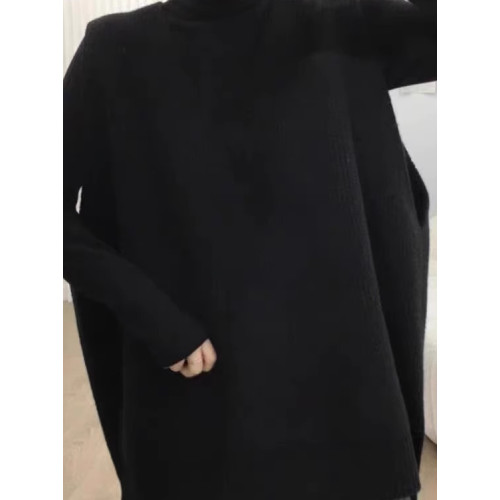 胖MM大碼歐洲站v領寬松慵懶針織馬甲女秋冬300斤曡穿背心無袖毛衣