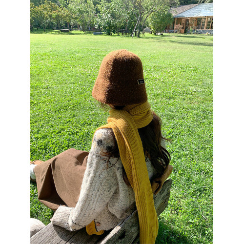 曾小鹹韓系灰色費爾島毛衣外套女秋冬季寬鬆慵嬾毛織針織開衫上衣