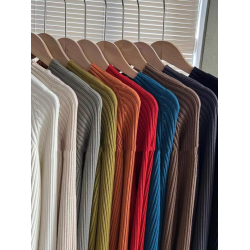 大碼女裝慵懶風半高領毛衣秋冬新款胖mm寬松遮肉顯瘦內搭打底上衣