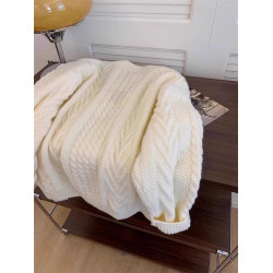 奶fufu慵懶風麻花內搭毛衣女早秋冬季2025新款白色針織衫套頭上衣