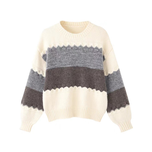 針織衫毛衣女秋冬季羊絨羊毛衫爆款森系慵懶風內搭加厚上衣小個子 針織衫毛衣女秋冬季羊絨羊毛衫爆款森系慵懶風內搭加厚上衣小個子