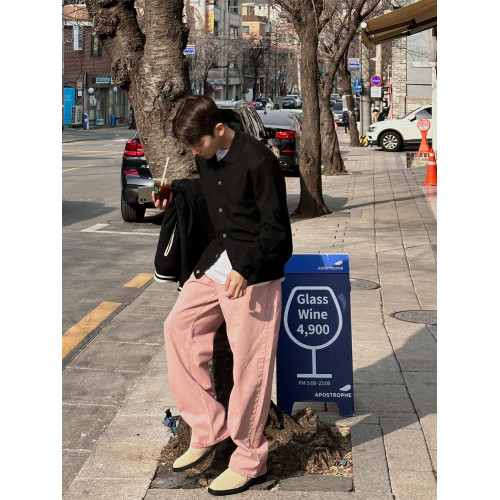 SSUMENAM「老錢風 翻領設計」高級感毛衣開衫男秋冬針織衫外套