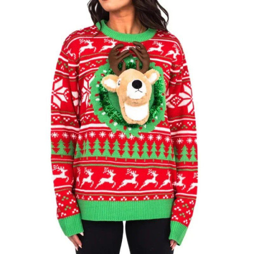 New in Ugly Christmas Sweater for Men and Women 3DHigh Stree