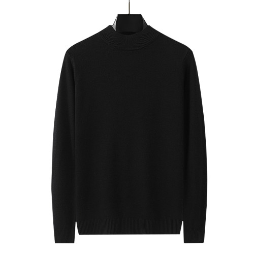 秋冬高級感半高領毛衣男韓版寬松休閒純色中領針織打底衫長袖內搭 秋冬高級感半高領毛衣男韓版寬松休閒純色中領針織打底衫長袖內搭