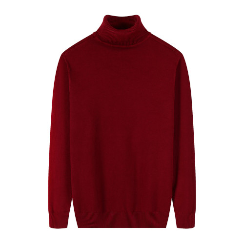 高領羊絨毛衣男士寬松秋冬裝厚款保暖純色韓版打底針織衫線衣潮流 高領羊絨毛衣男士寬松秋冬裝厚款保暖純色韓版打底針織衫線衣潮流