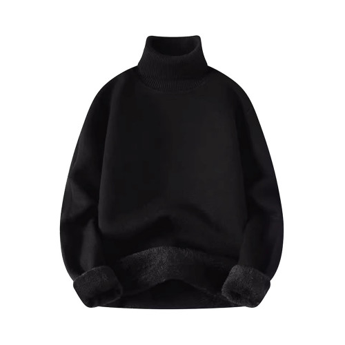 高領一體絨毛衣男士2025新款冬季加絨加厚打底衫保暖內搭毛衫線衣 高領一體絨毛衣男士2025新款冬季加絨加厚打底衫保暖內搭毛衫線衣