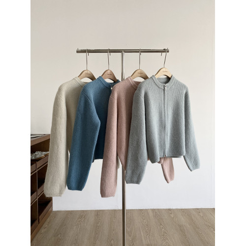 2025冬季新款韓版時尚純色簡約百搭圓領毛衣女寬松顯瘦小衆上衣潮 2025冬季新款韓版時尚純色簡約百搭圓領毛衣女寬松顯瘦小衆上衣潮