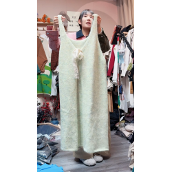 1019毛衣吊帶背心裙 胸圍140衣長117