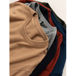 1OO%細羊毛NAN款圓領長袖針織毛衣25102047