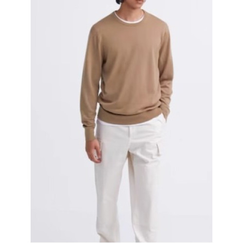 1OO%細羊毛NAN款圓領長袖針織毛衣25102047