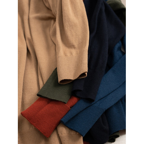 1OO%細羊毛NAN款圓領長袖針織毛衣25102047