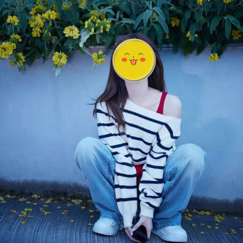 趙露思明星同款法式露肩短款針織毛衣外套女上衣2025秋冬裝新款