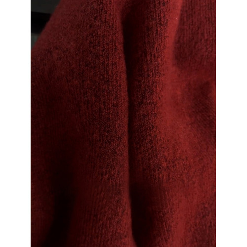 聖誕紅色連帽毛衣外套女秋冬季2025新款慵懶風高級感針織開衫上衣 聖誕紅色連帽毛衣外套女秋冬季2025新款慵懶風高級感針織開衫上衣